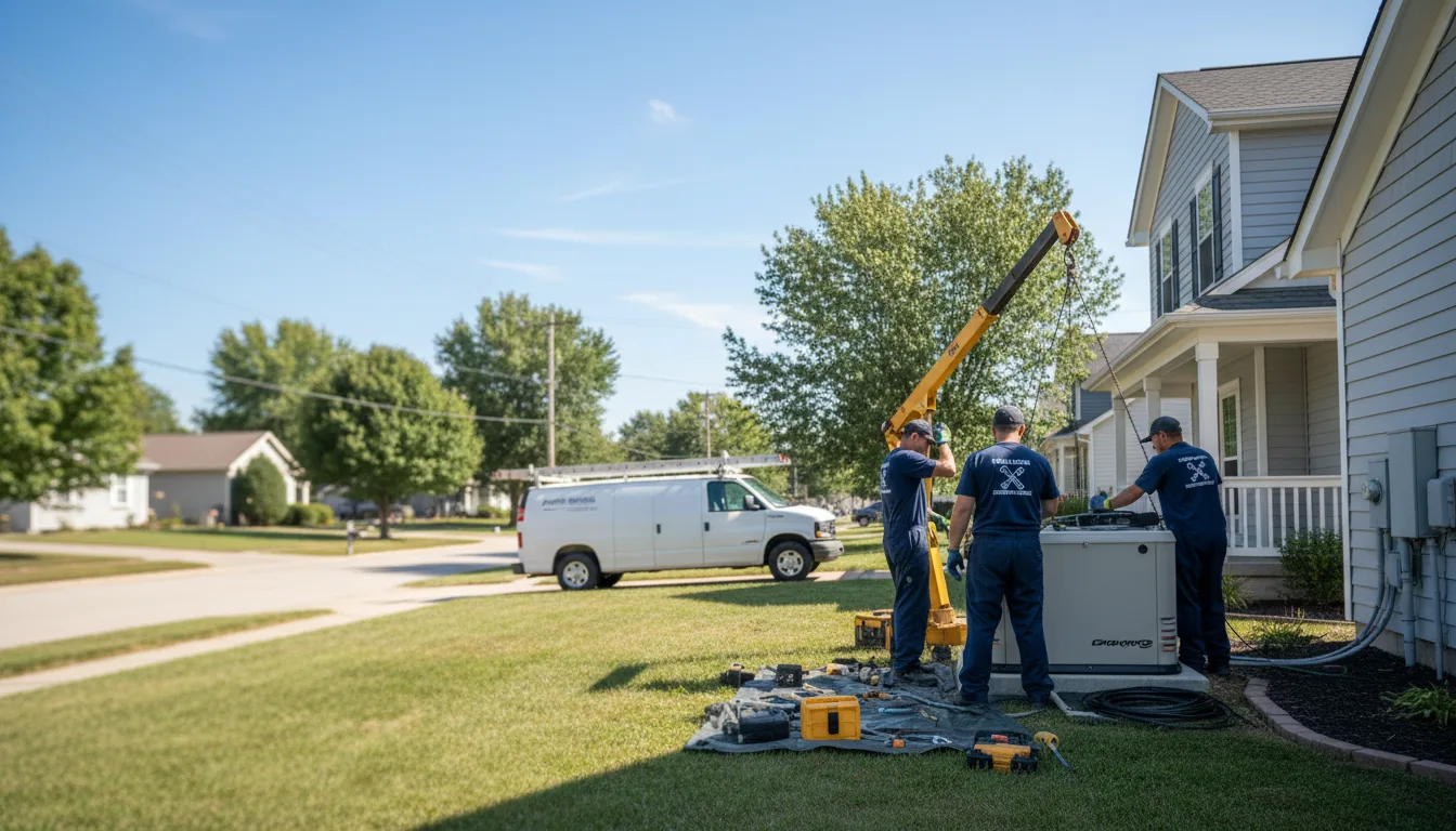 Generator Installation in Harrisonville, MO near me